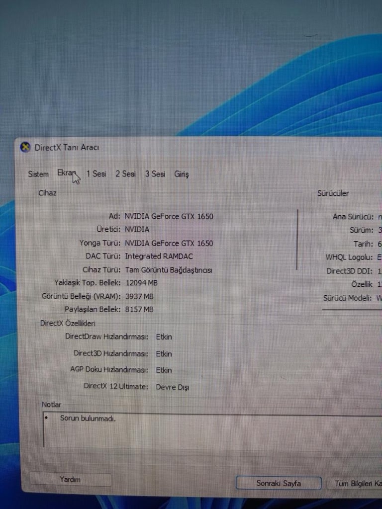 GTX 1650 intel i5-9400F 16GB Ram hazır kasa sistem - 5