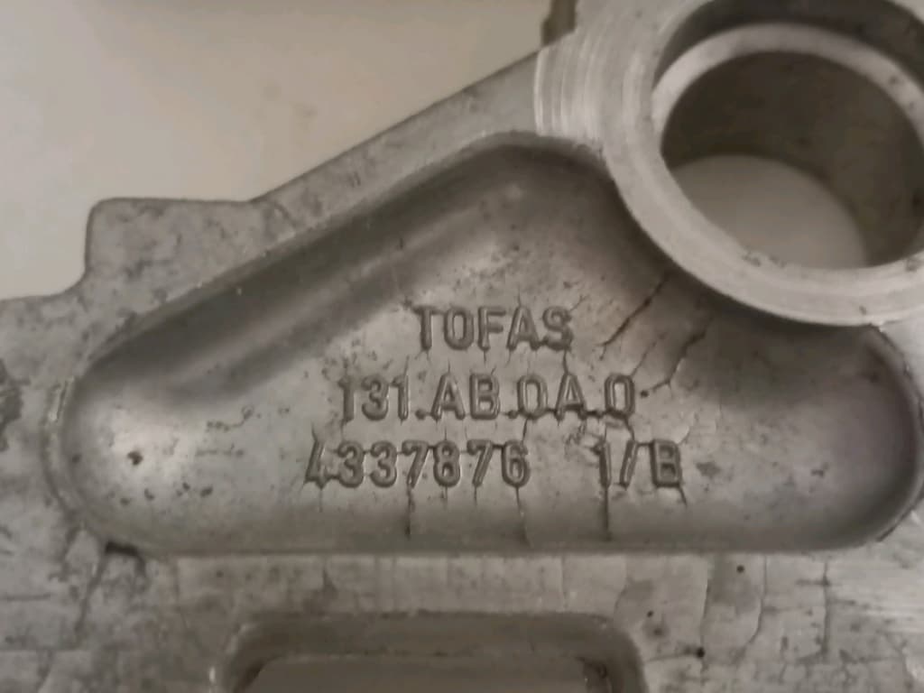 Eski Seri Sıfır Orijinal Tofaş Düz Motor Sağ-Sol Bağlantı Ayağı Takımı - 3