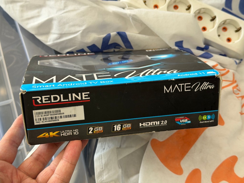 RedLine Mate Ultra Android TV Media Player Android 13- 16GB - 2