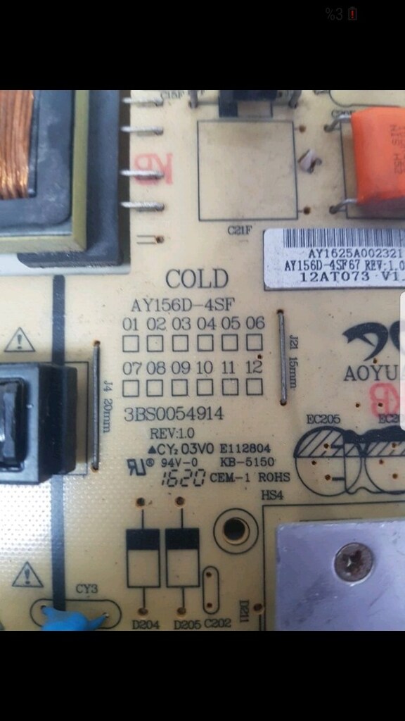 Sunny Aoyuan AY156D-4SF Besleme Kartı - 2