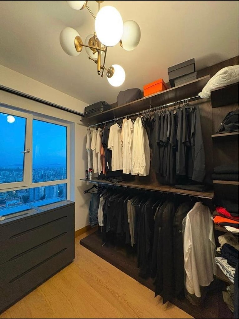 AÇIK GİYiNME DOLABI AHŞAP MDF LAM - 3