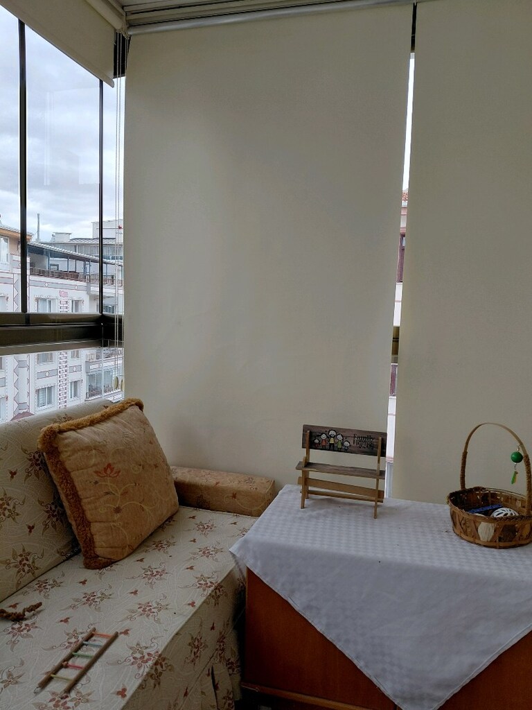 ister balkon ister ev pencerelerin güneş geçirmez stor 200x180 4 adet - 4