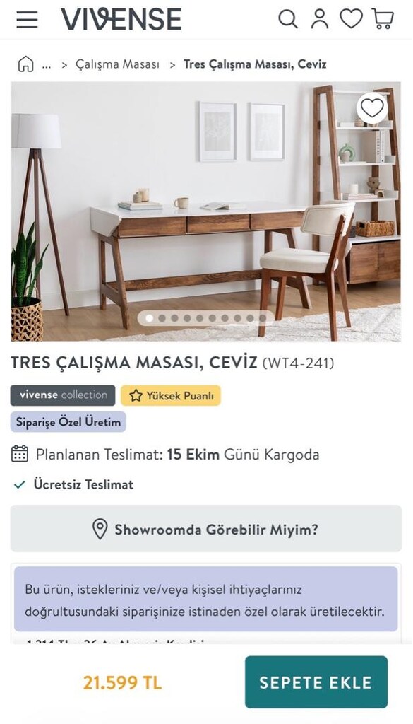Çalışma Masası - 8