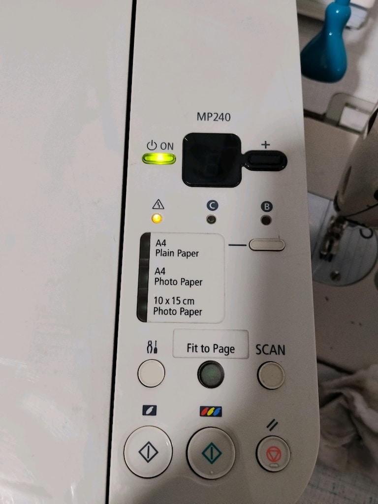 canon pixma mp240 Yazıcı - 6
