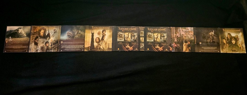 Yüzüklerin Efendisi Umut Sanat ilk baskı Boxset - 9