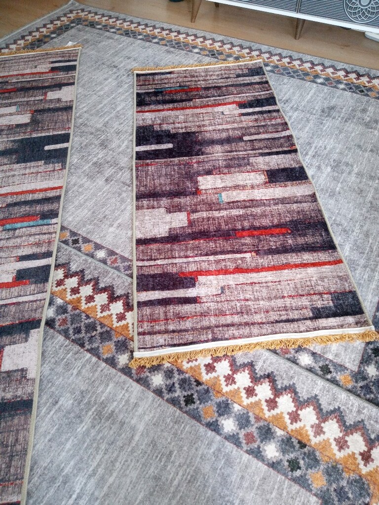 yatak odası koridor antre halısı hiç kullanılmamış - 7