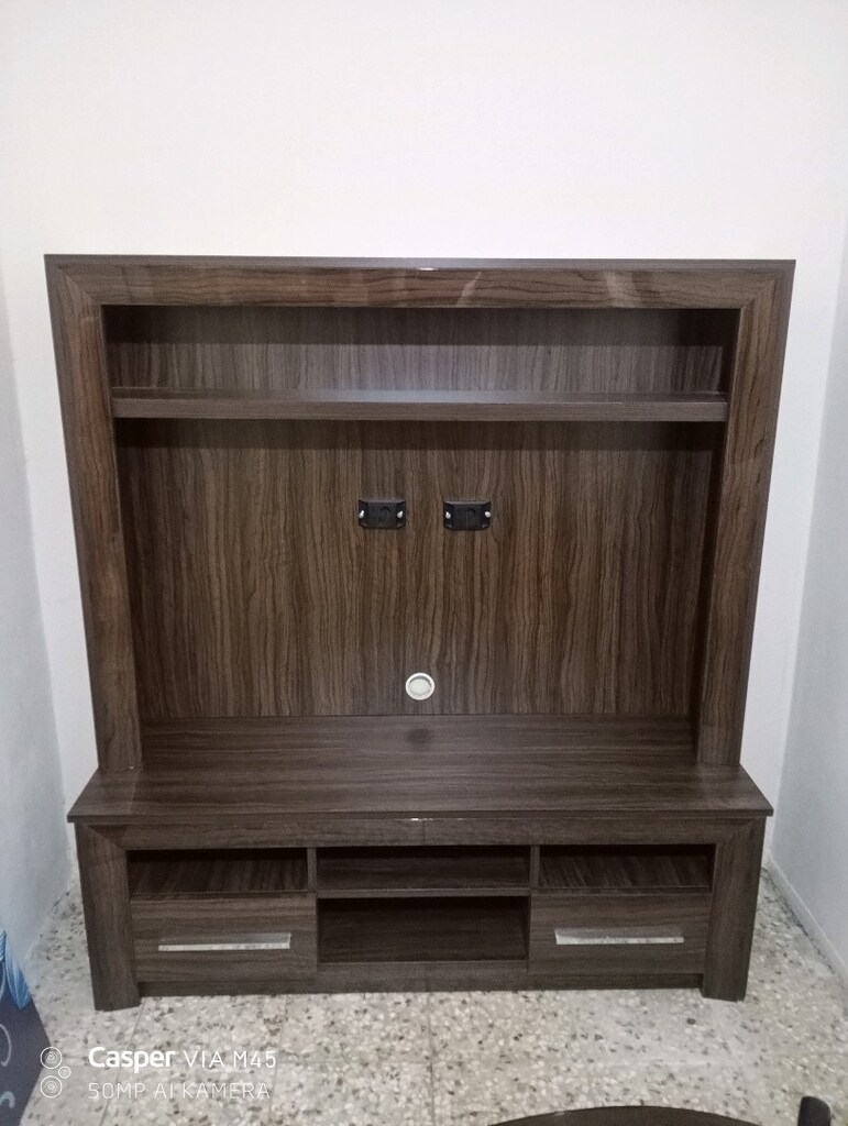 Yeni Ürün TV ünitesi 2 çekmeceli TV askı Aparatı dahil - 2