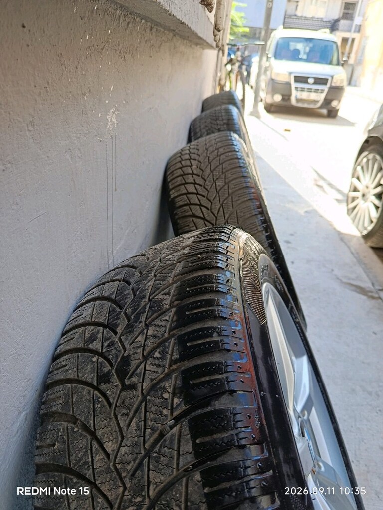 Orjinal 16inç bmw jant lastik 5x120 - 5
