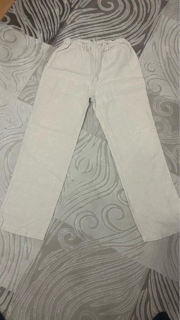 erkek keten pantolon ölçüleriyle - 2
