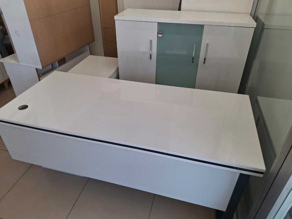 ofis takımı komple mdf özel üretim sağlam sorunsuz görseldeki gibi - 3