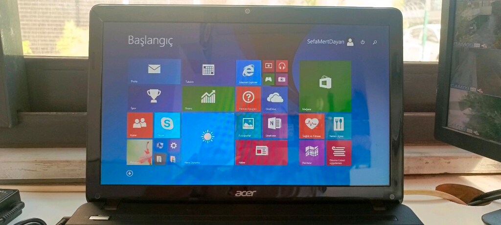 Acer Laptop Diz üstü bilgisayar Çok temiz ilk günkü gibi. - 6