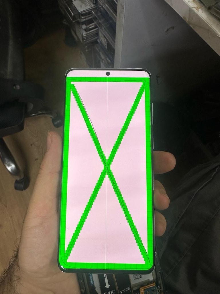 Samsung s20 plas orijinal çizgili ekran - 2