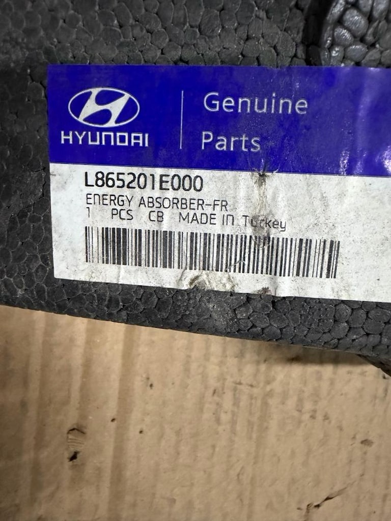 HYUNDAI ACCENT ÖN TAMPON DARBE EMİCİ 06- ORJİNAL REF. NO: 865201E000 - 2