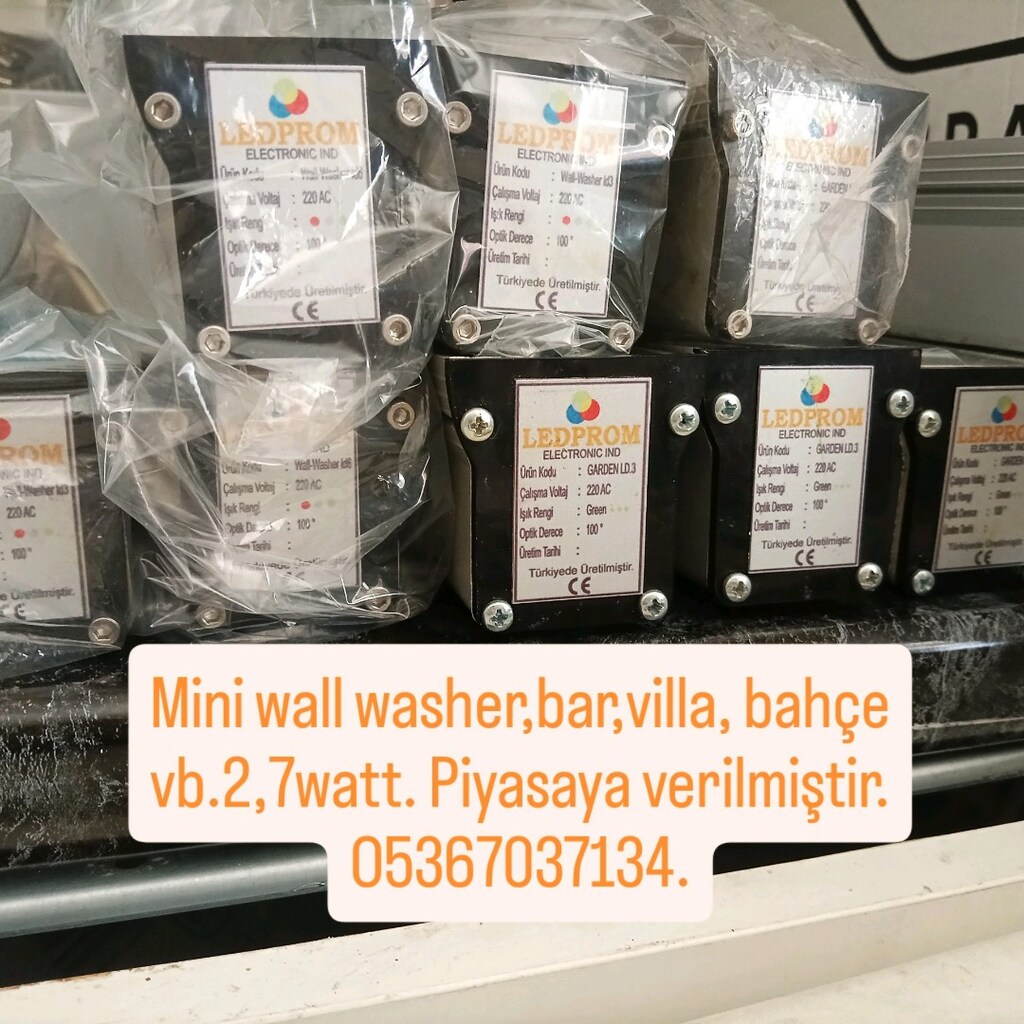 3 watt bahçe,bina önü LED spot alüminyumdan üretilmiştir - 5