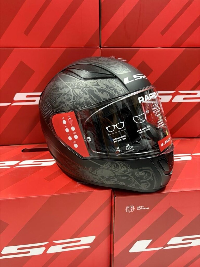 ls2 siyah kask - 3