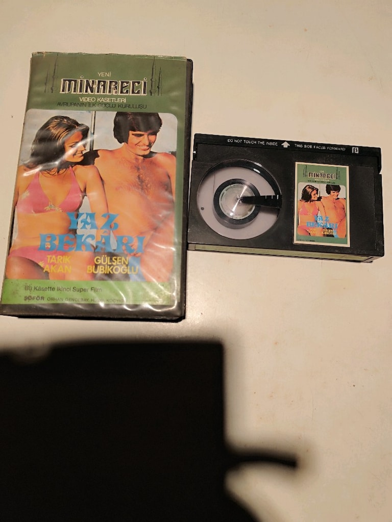 VHS vıdeo kaset - 8