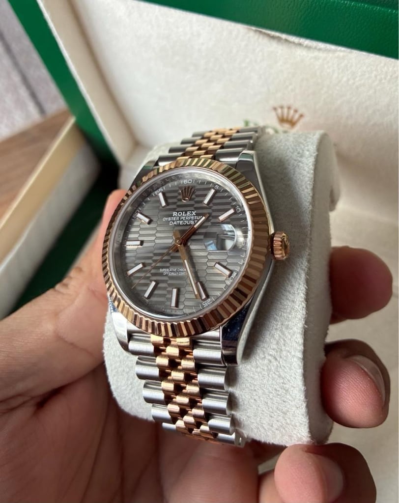 Rolex Datejust Two Tone Vsf Eta - 6