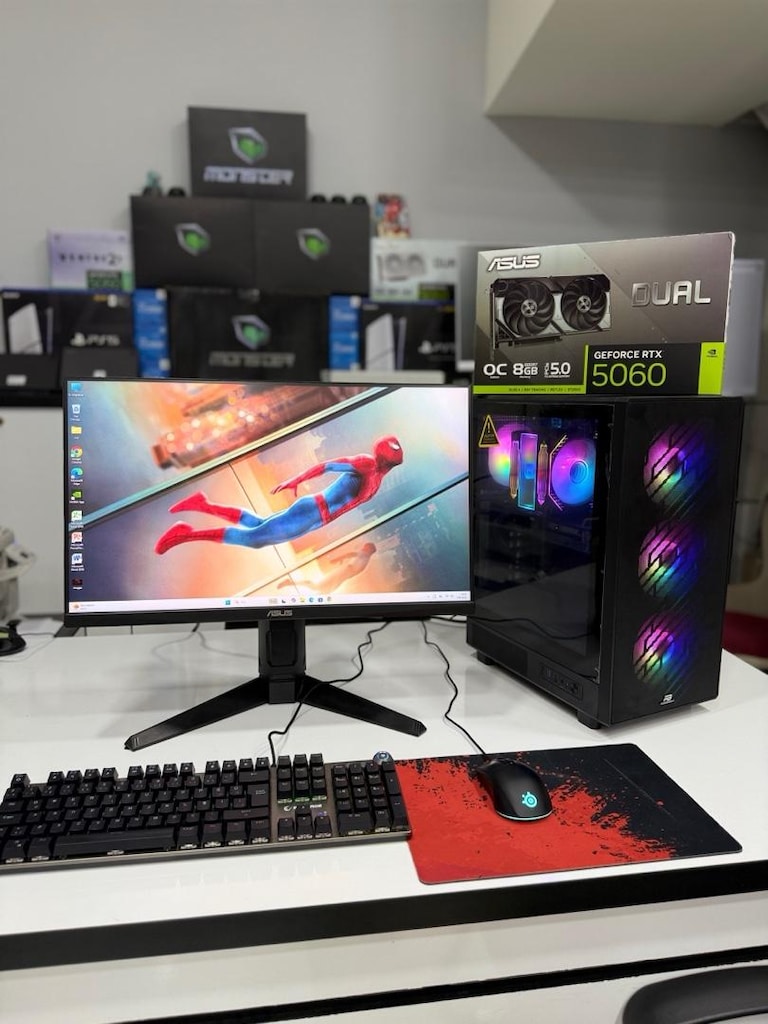 24 AY GARANTİLİ SIFIR MASAÜSTÜ BİLGİSAYAR İNTEL ULTRA 5~ ASUS RTX 5060 - 3