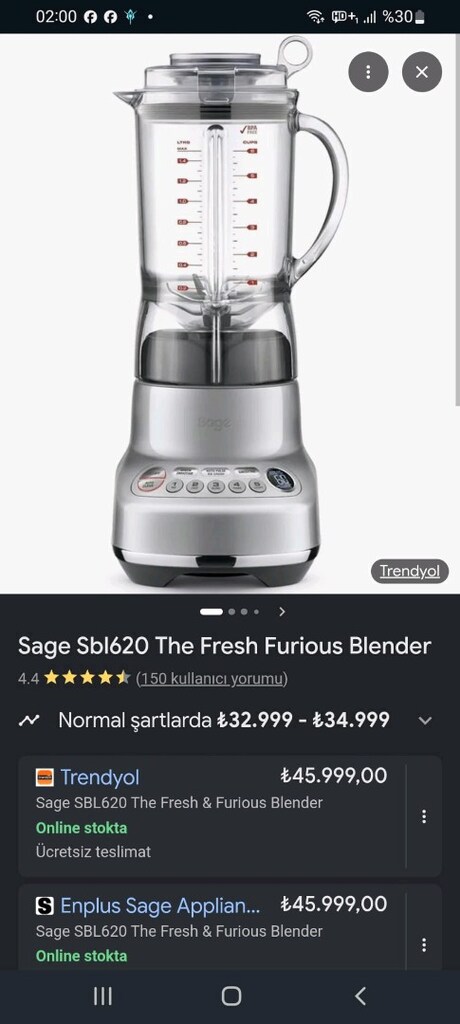 Sage marka blender - 2