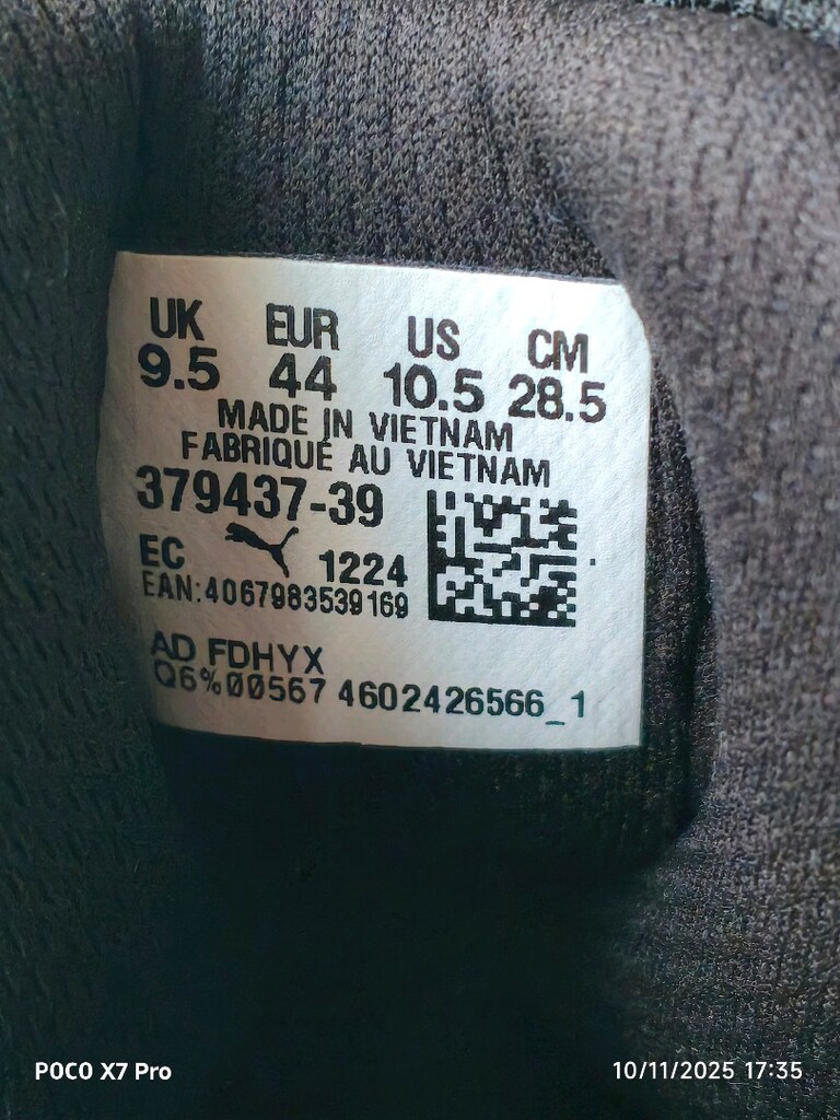 Puma Skyrocket Lite spor ayakkabı. 44 no. orjinal. - 5