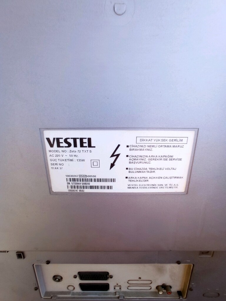 Vestel Zeta 72 ekran tv - 3