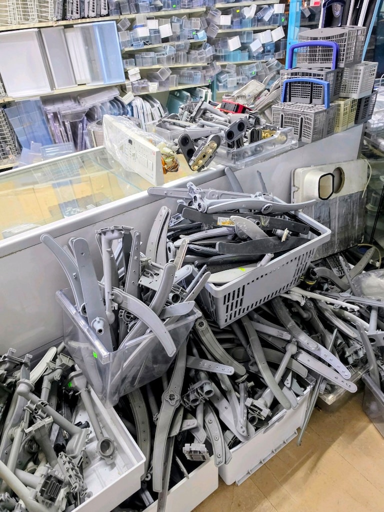 Samsung Bulaşık Makinesi Üst Pervane Fıskiye ve Borusu Seti (DW60M5040 - 7