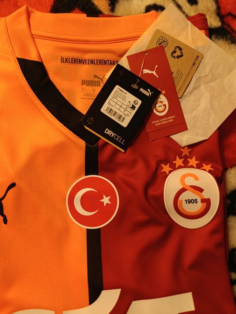 Galatasaray Puma 24/25 İç Saha Parçalı Forma L Sıfır - 4