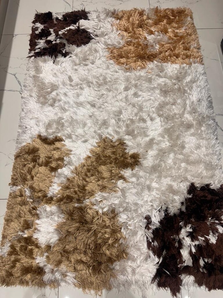 Yumuşak Dokulu Shaggy Halı – 180×120 cm – Çok Temiz - 2