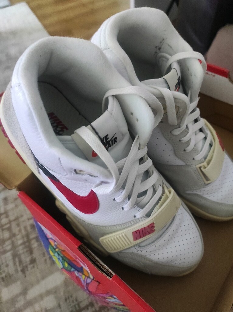 NİKE AIR TRAINER 1 Erkek Beyaz Spor Ayakkabı 45 numara - 5