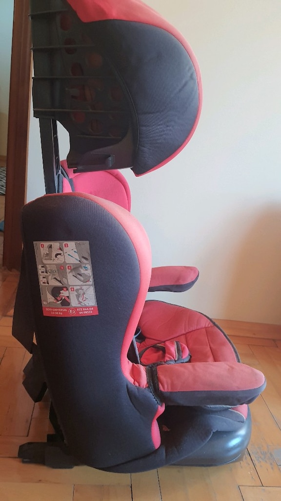 Ferrari marka kırmızı oto koltuğu - 2