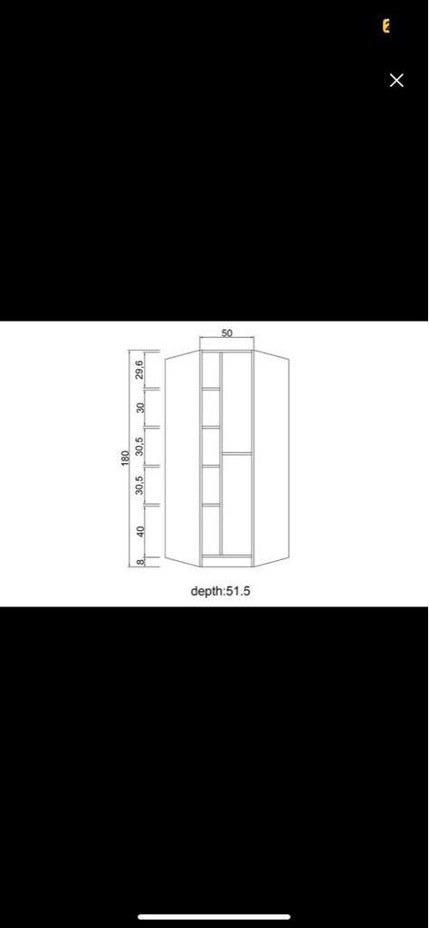 vivense modüler köşe dolap, L dolap - 6