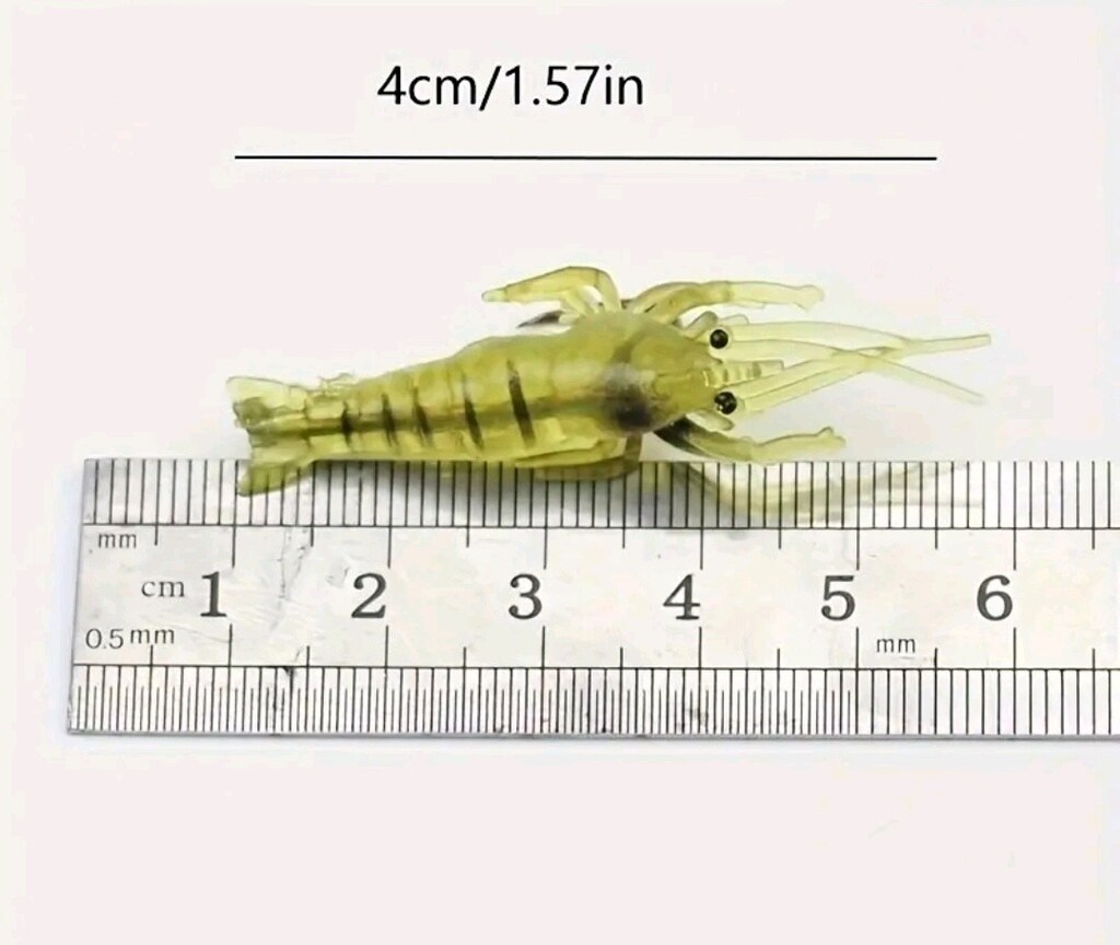 silikon, biyonik, karides yem 15 adet - 3