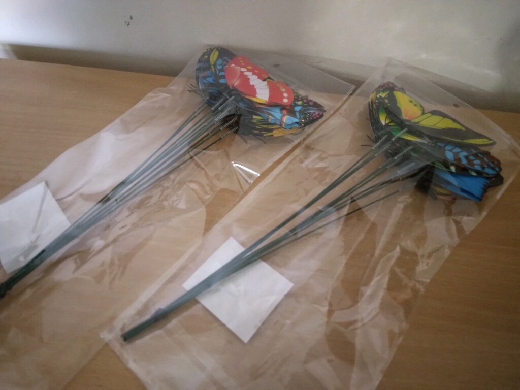 Dekoratif saksı süsü 2'li paket - 5