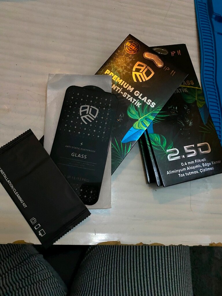 Premium Glass Anti-statik ekran koruyucusu. - 3