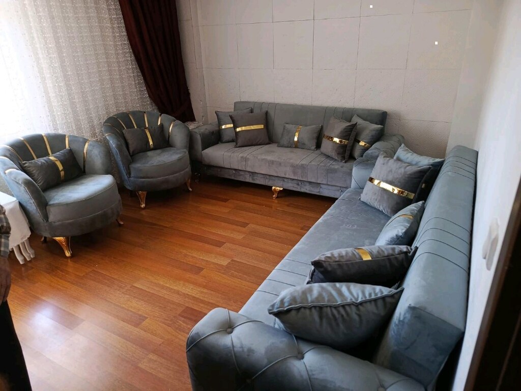 Sıfır ürün Chester oturma grubu kapıda ödeme - 10