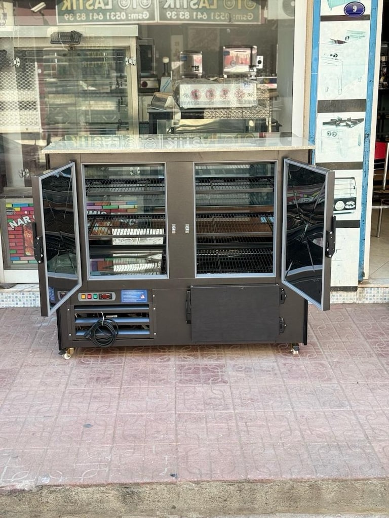 pasta dolabı tatlı dolabı vitrin dolabı kebap dolabı meze dolabı - 17