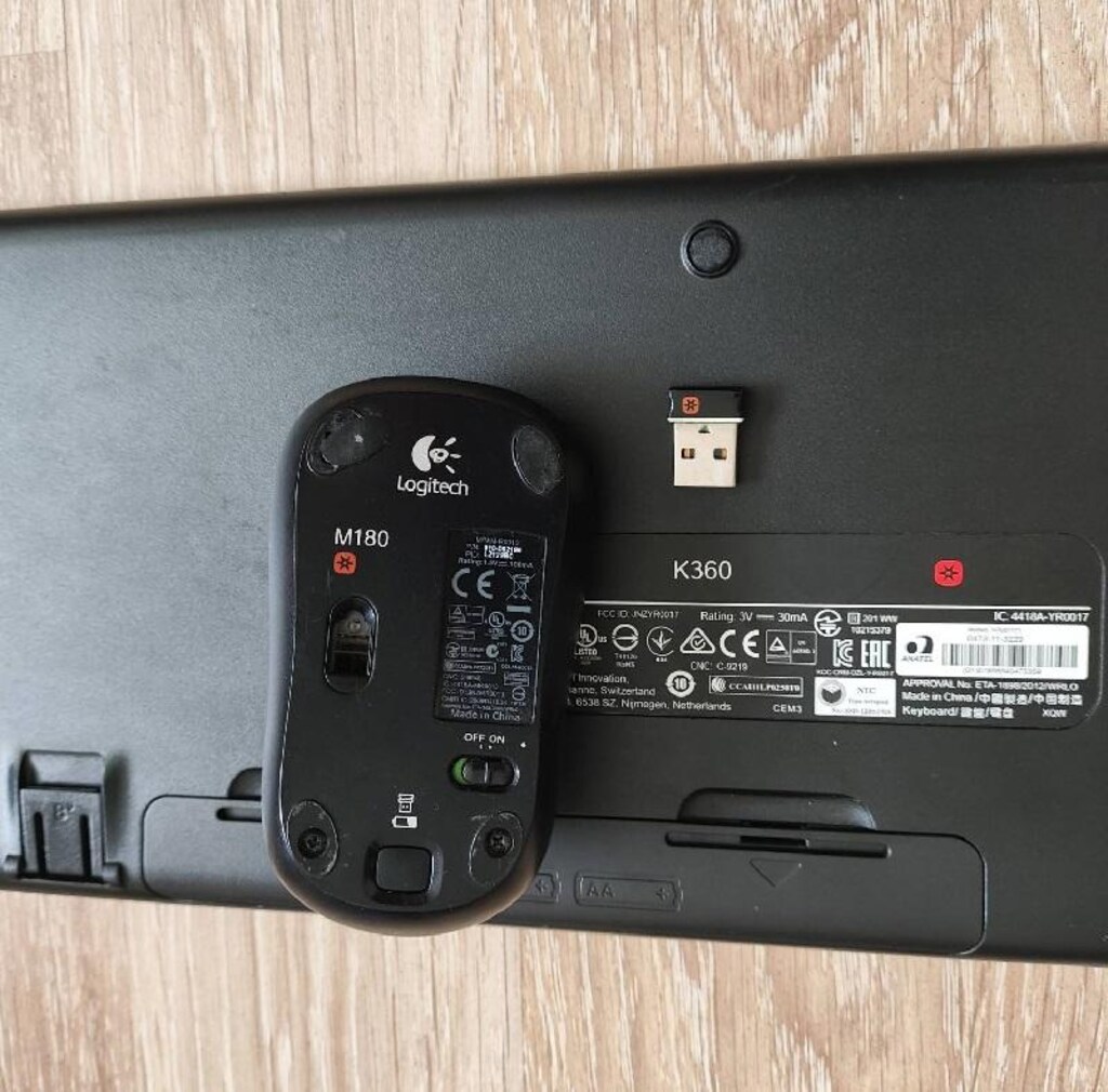 LOGITECH Unifying Alıcılı Kablosuz Klavye Mouse Seti (K360+M180) - 4