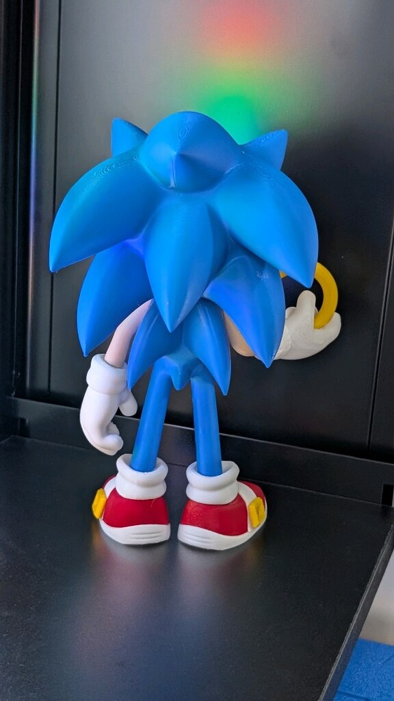 Dev Sonic Figür 3D baskılab_ankara - 3