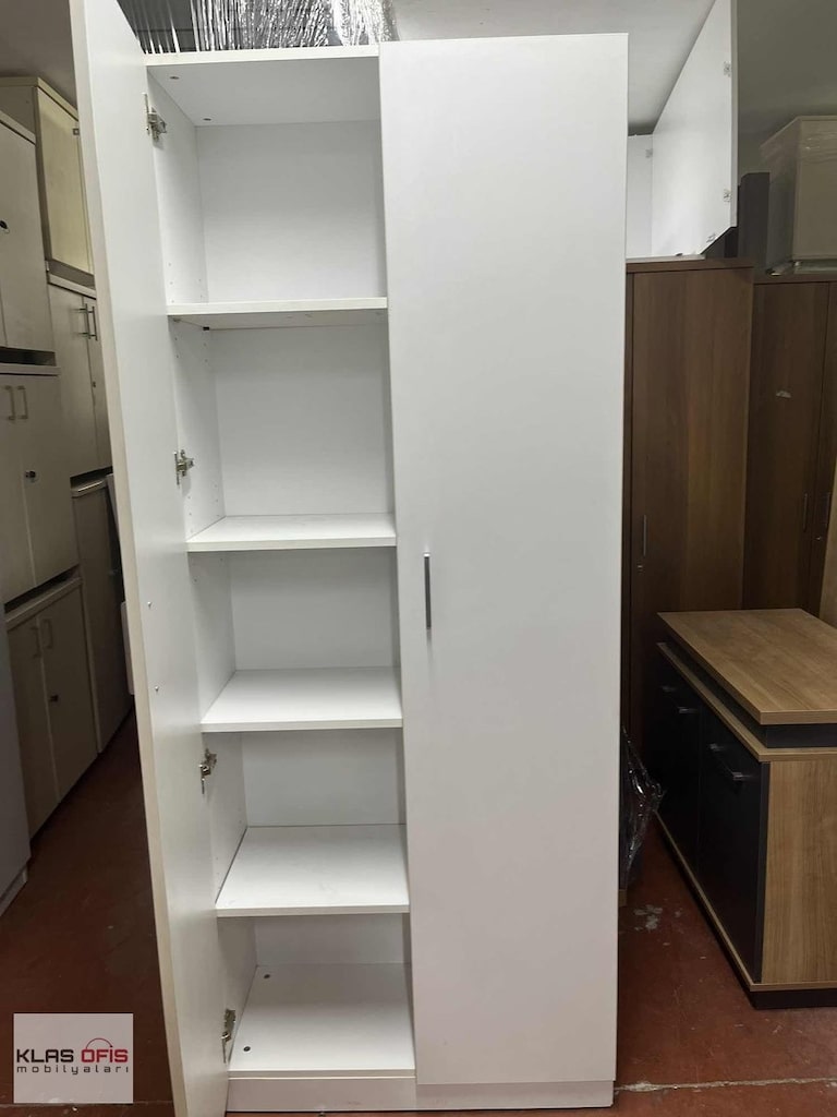 KLAS OFİS PENDİK 190x80x40 KOLEKSİYON BEYAZ DOSYA DOLABI - 3
