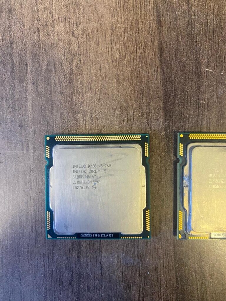 intel 1156 Pin İşlemciler i5-760, i7-870, Xeon X3470 - 3