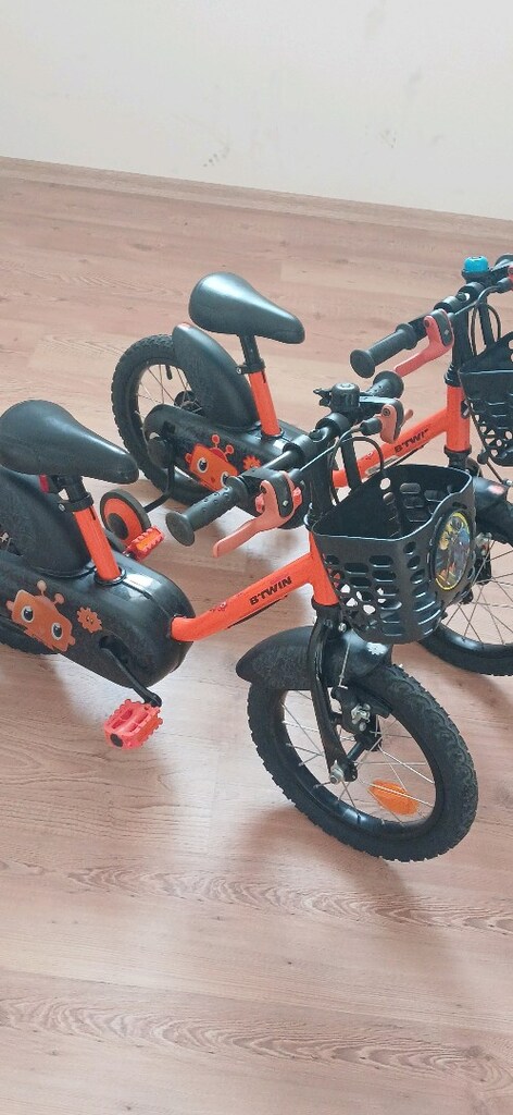 btwin çocuk bisikleti jant Decathlon YENİ GİBİ Ön Sepetli - 8