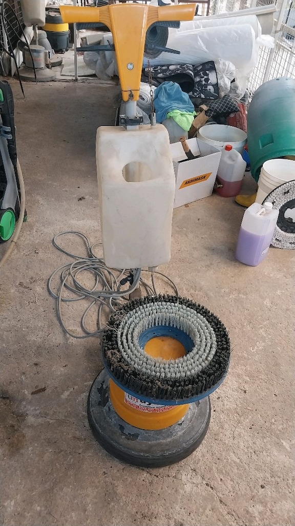 temiz kullanılmış halı yıkama makinesi ve mermer cila - 2