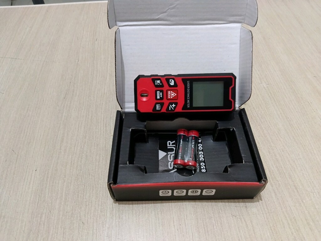 Lazer Metre Profesyonel 50 metre Kırmızı nokta atışlı - 6