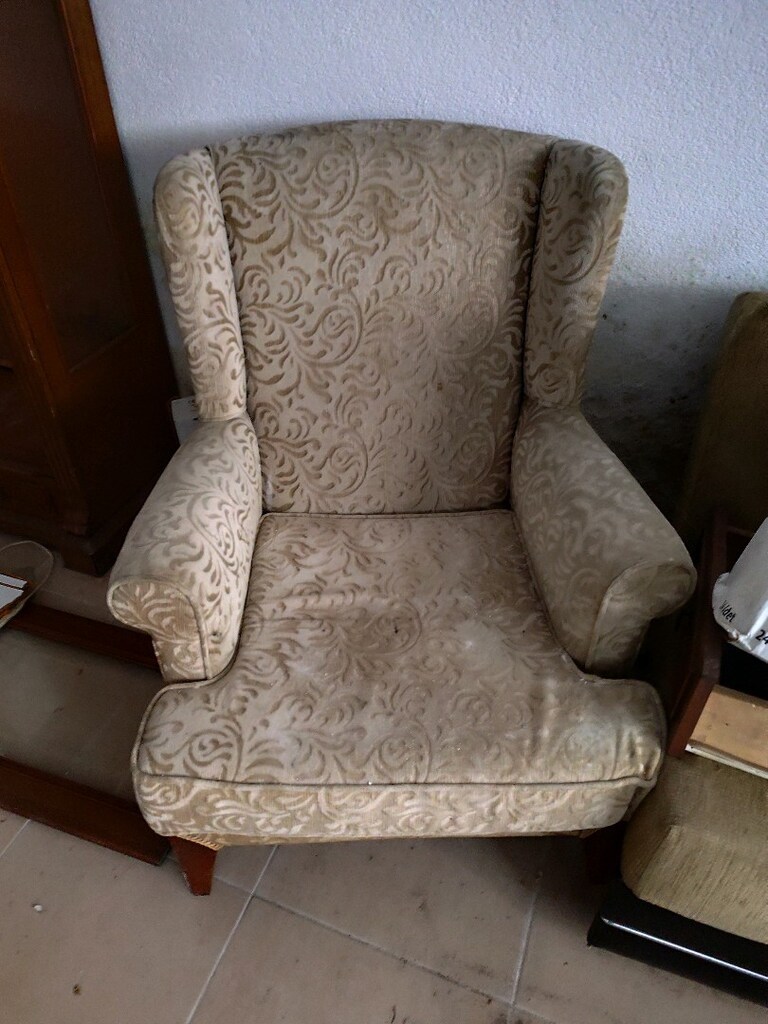 Retro Berjer ve TV Koltuğu Seti - 5
