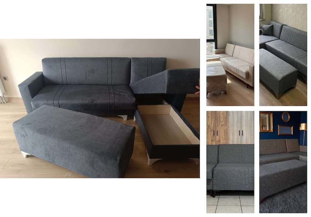 l koltuk köşe koltuk takımı lwxddyuhdt - 5