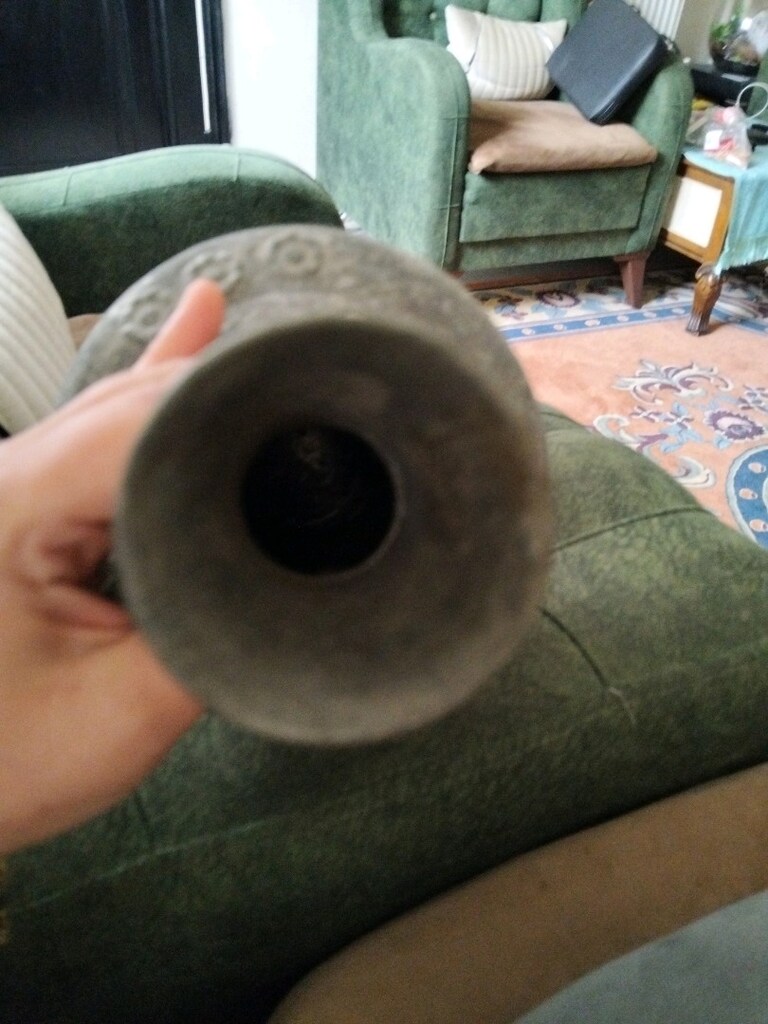 eski, bakır gelin sürahisi - 5