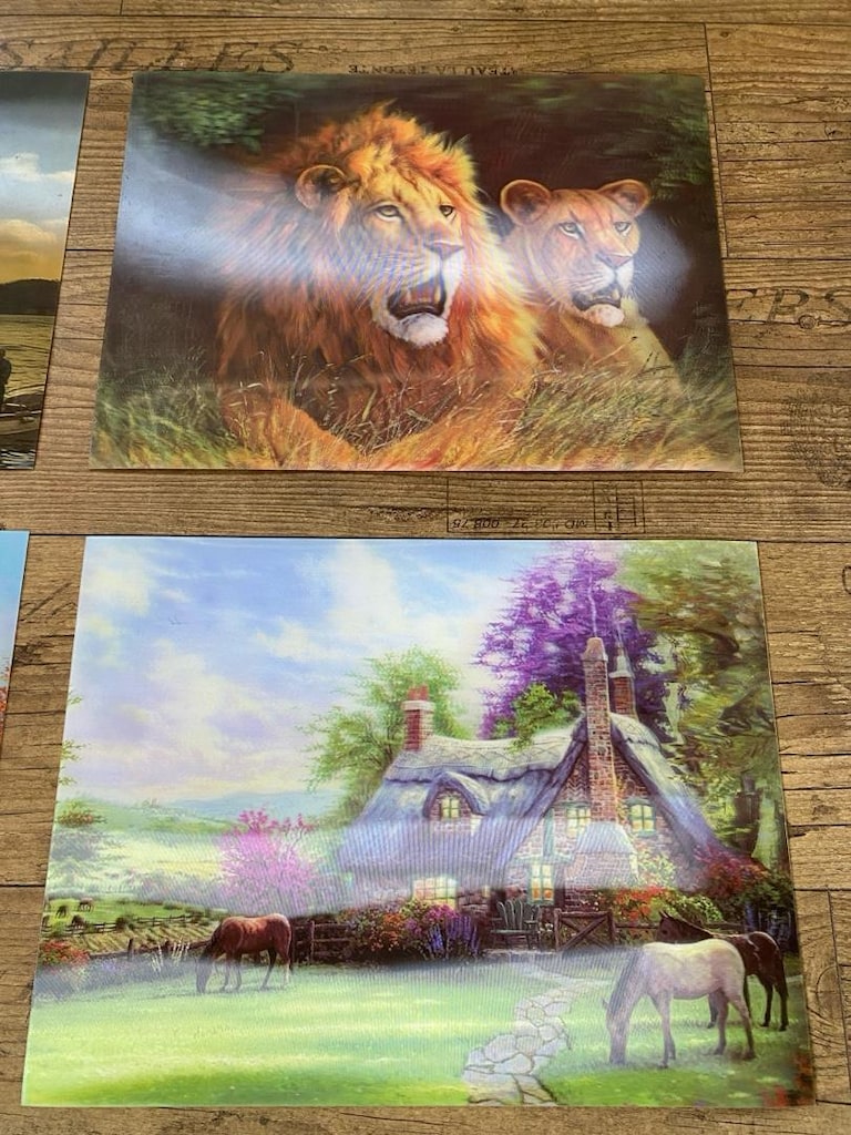 9 Adet Lentüküler Baskı Poster - 5
