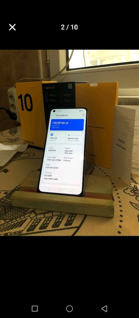 realme 10 kutu fatura mevcuttur 8/128 - 9