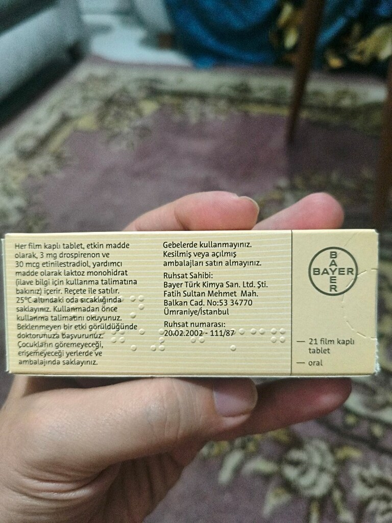 Yasmin Bayer Ürünü 21 Tablet - 3