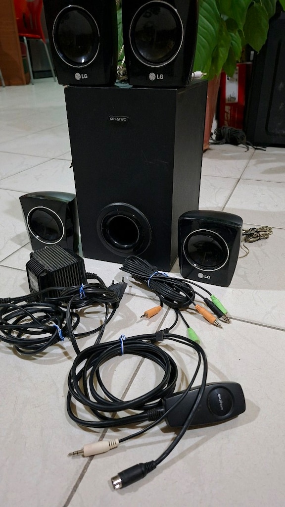 Creative 5+1 İnspire T6060 Surround Ses Sistemi - 5